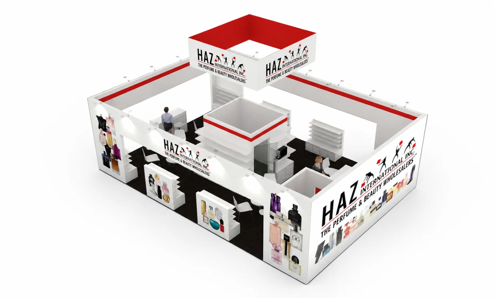 ASD 2024 20x30 Booth for HAZ in Las Vegas