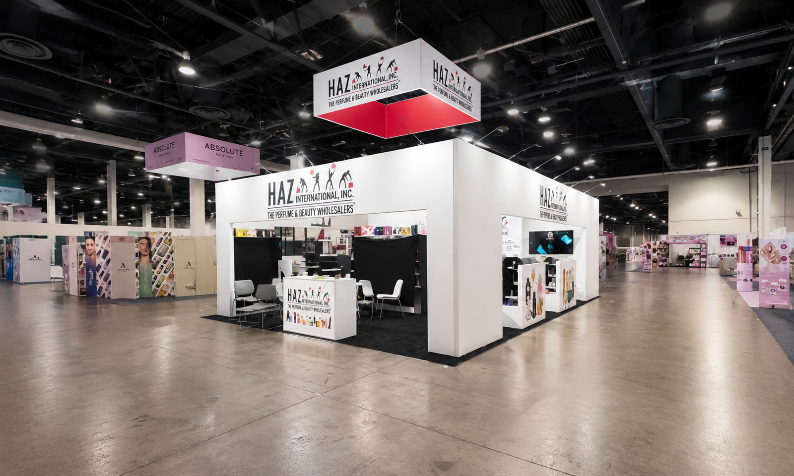 ASD 2024 20x30 Booth for HAZ in Las Vegas