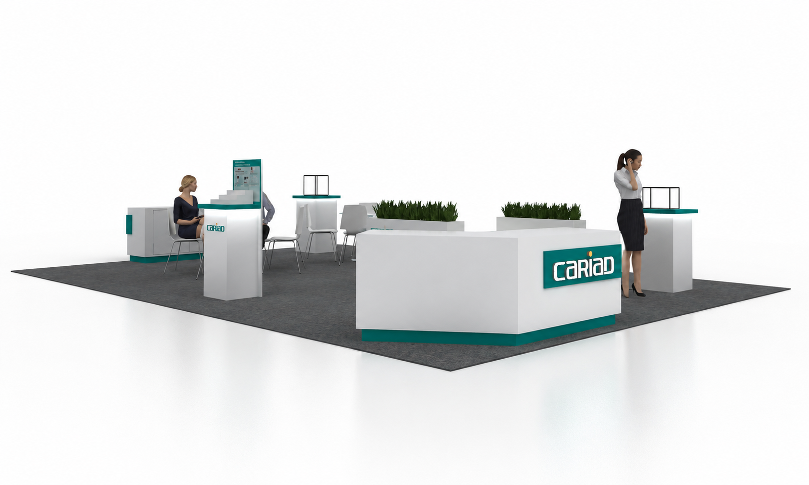 ASRM 2023 20x30 Booth for Cariad Medical in New Orleans