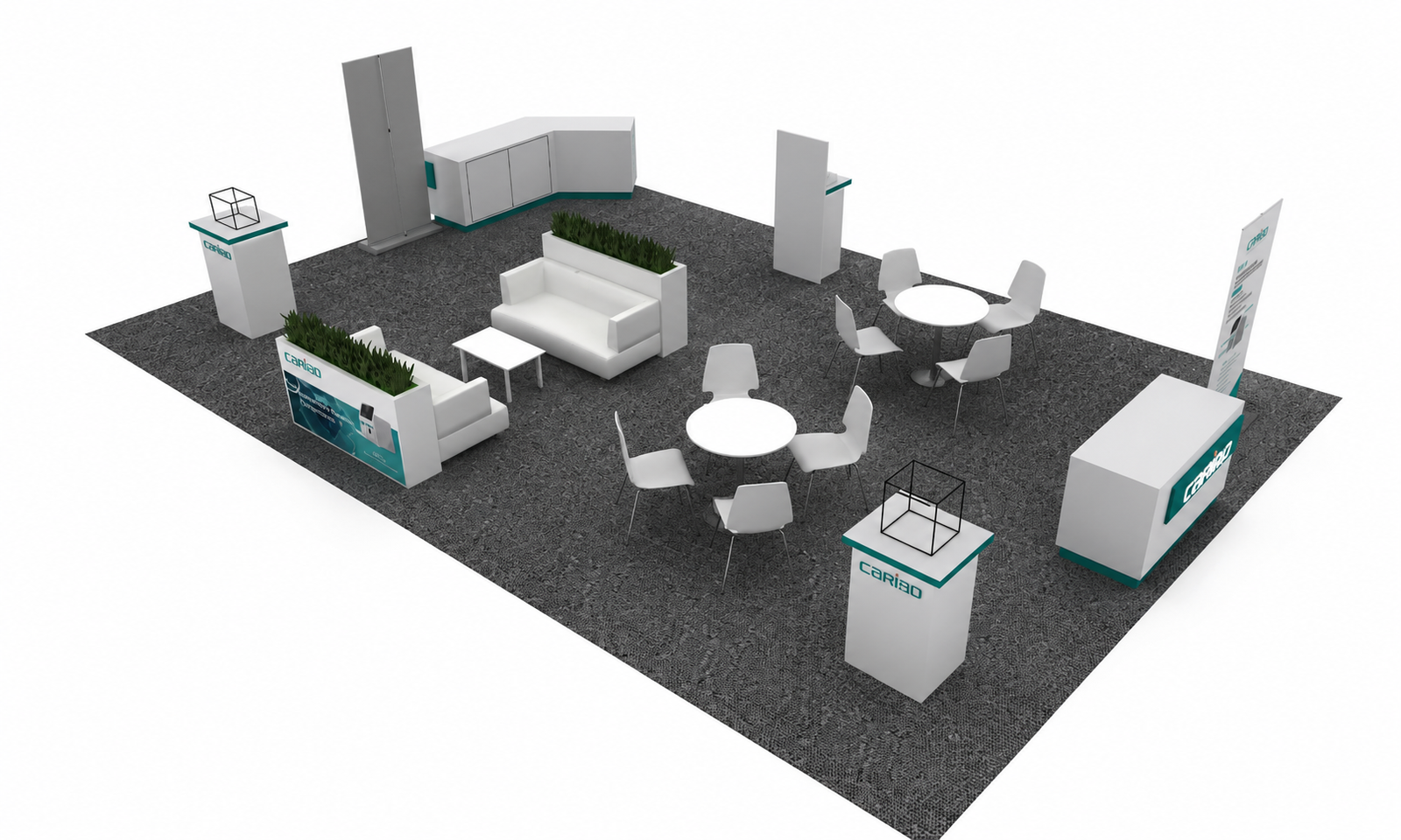 ASRM 2023 20x30 Booth for Cariad Medical in New Orleans