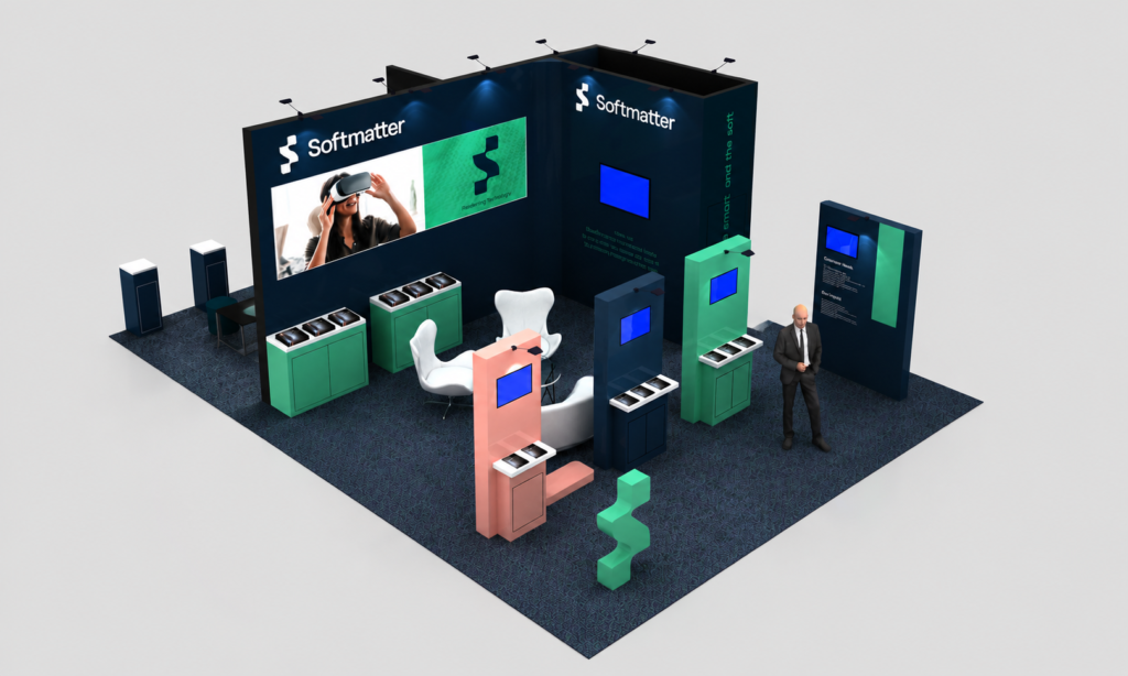 CES 2022 20×30 Booth for Softmatter in Las Vegas