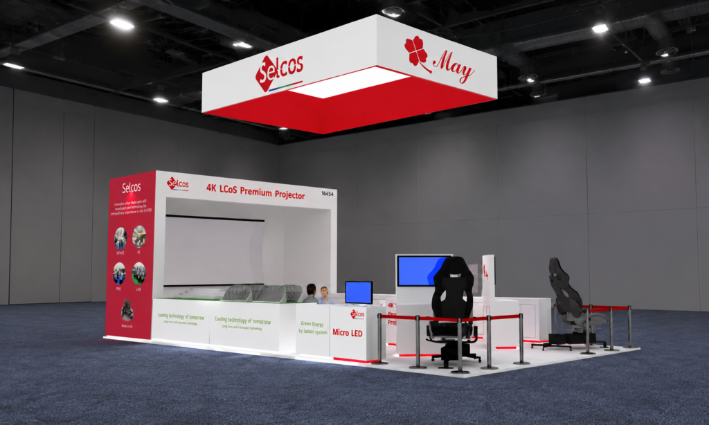 CES 2024 20×30 Booth for MAY in Las Vegas