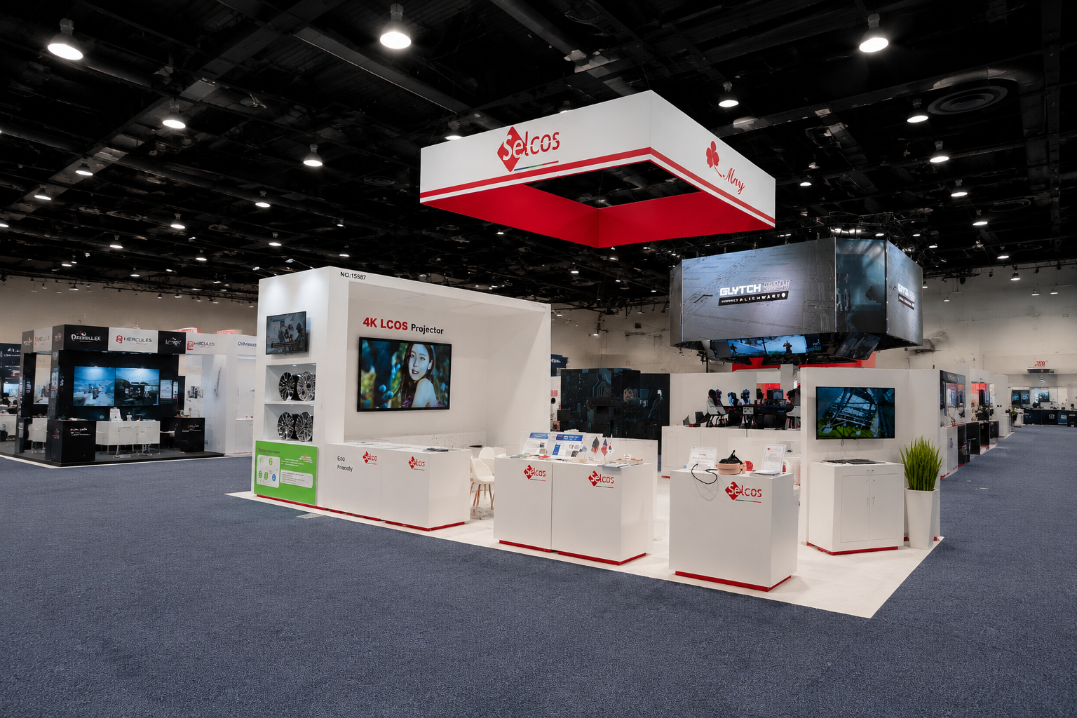 CES 2024 20x30 Booth for MAY in Las Vegas