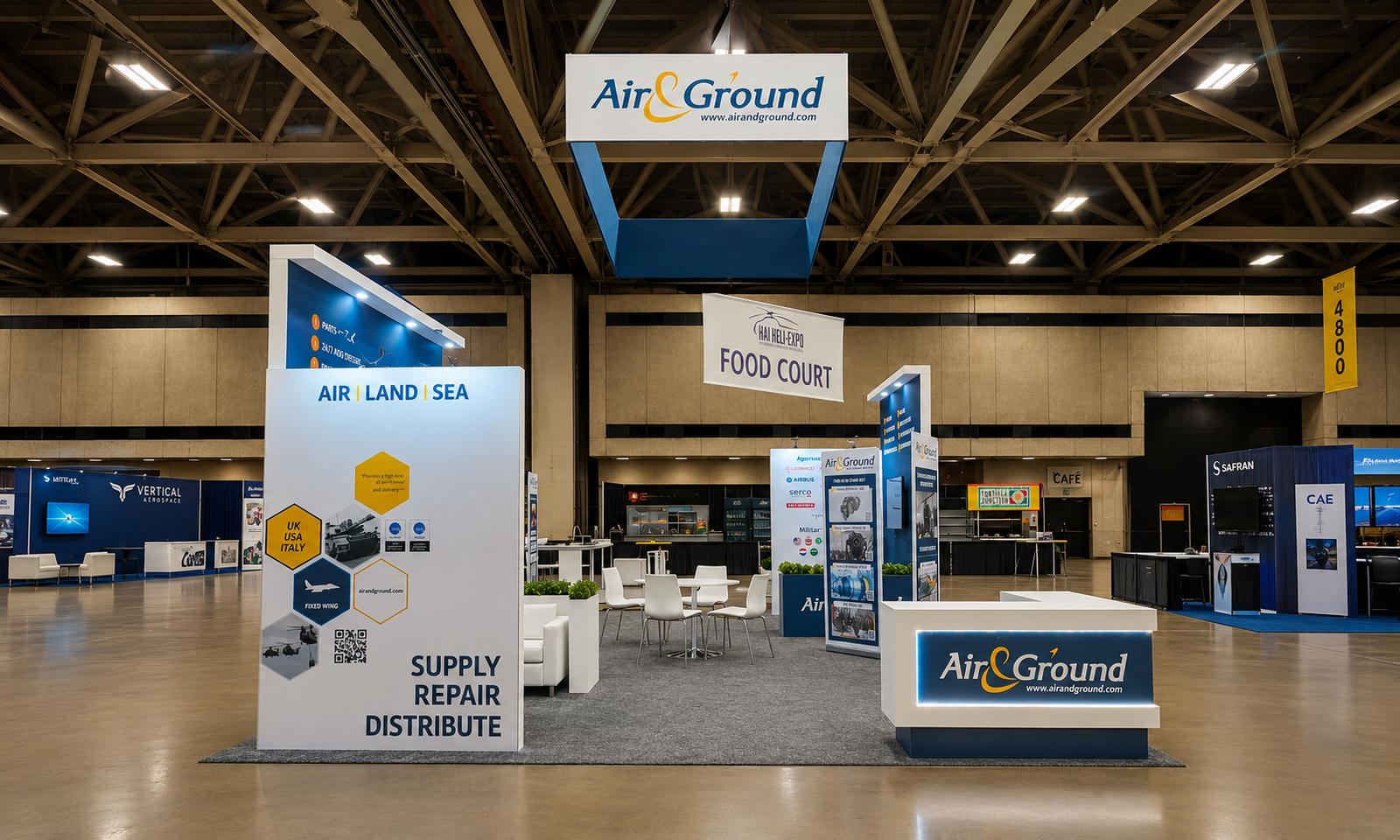 HAI HELI-EXPO 2023 20x30 Booth for Air in Atlanta