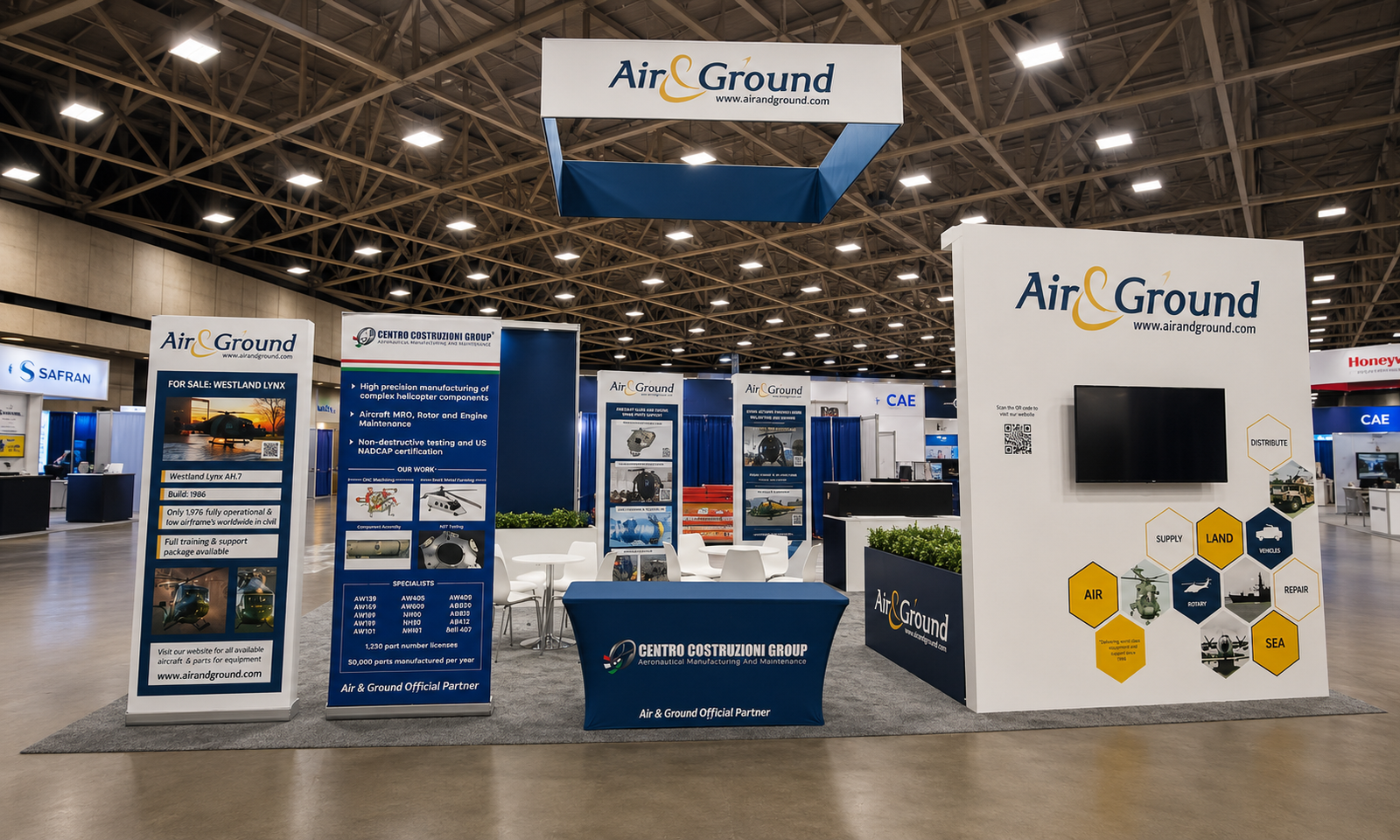 HAI HELI-EXPO 2023 20x30 Booth for Air in Atlanta