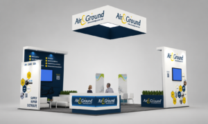 HAI HELI-EXPO 2023 20x30 Booth for Air in Atlanta