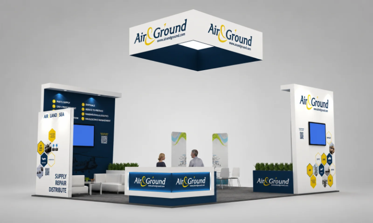 HAI HELI-EXPO 2023 20×30 Booth for Air in Atlanta