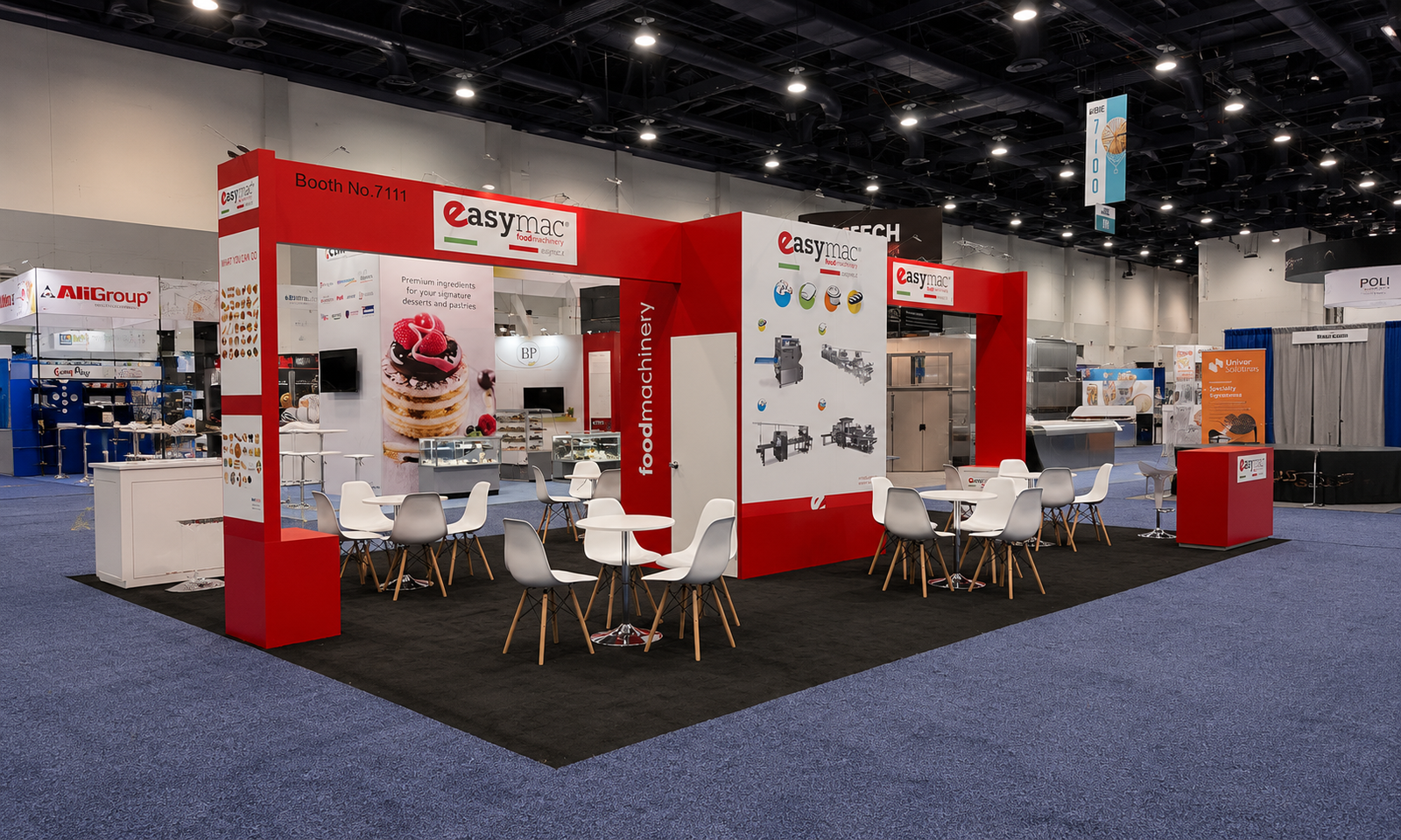 IBIE 2019 20x30 Booth for Easy Mac in Las Vegas