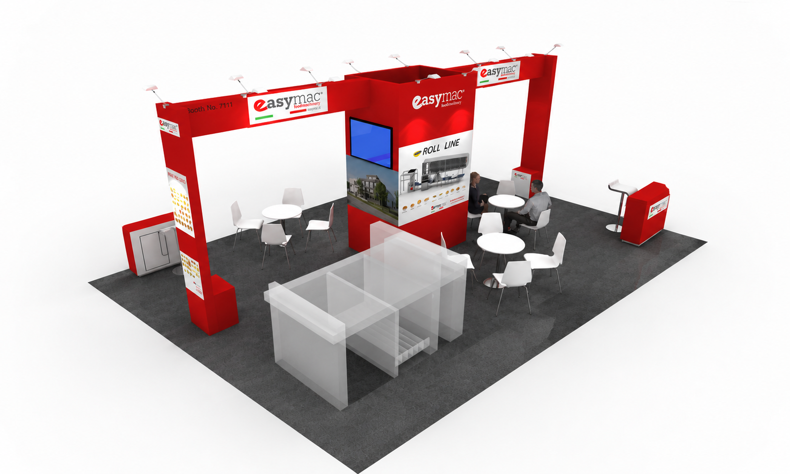 IBIE 2019 20x30 Booth for Easy Mac in Las Vegas