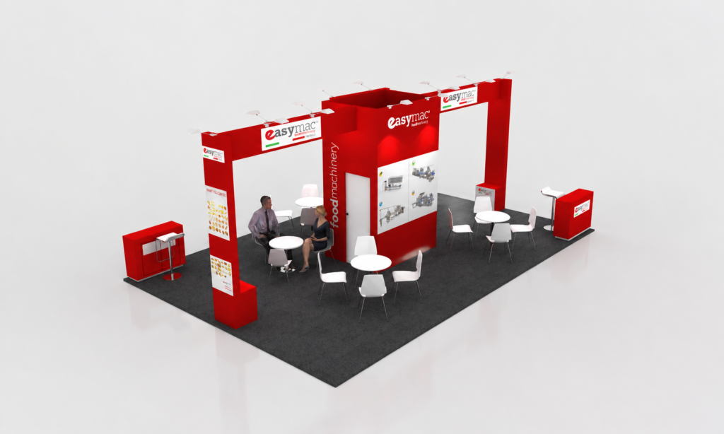 IBIE 2019 20×30 Booth for Easy Mac in Las Vegas