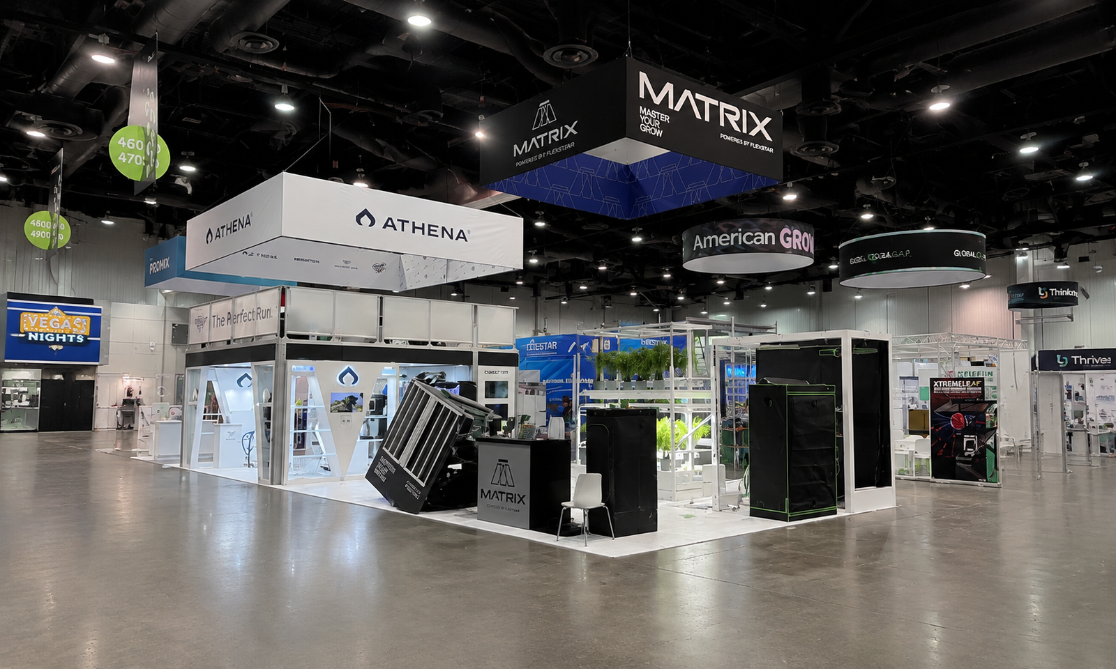 MJBizCon 2023 20x20 Booth for FLEXSTAR in Las Vegas