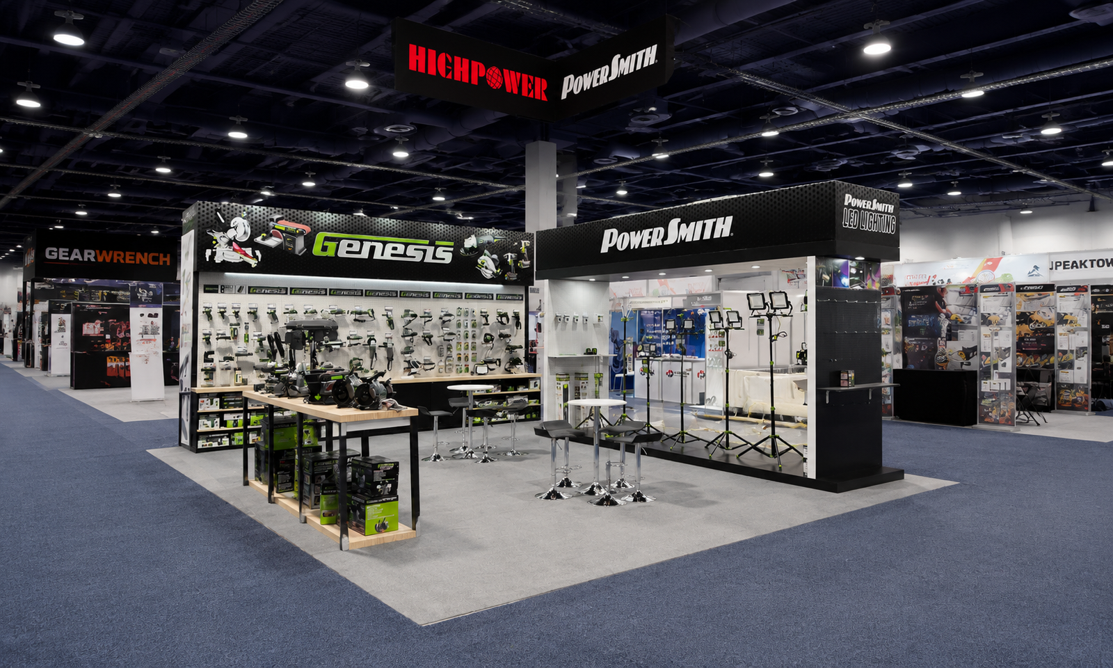 NHS 2023 20x30 Booth for Richpower in Las Vegas