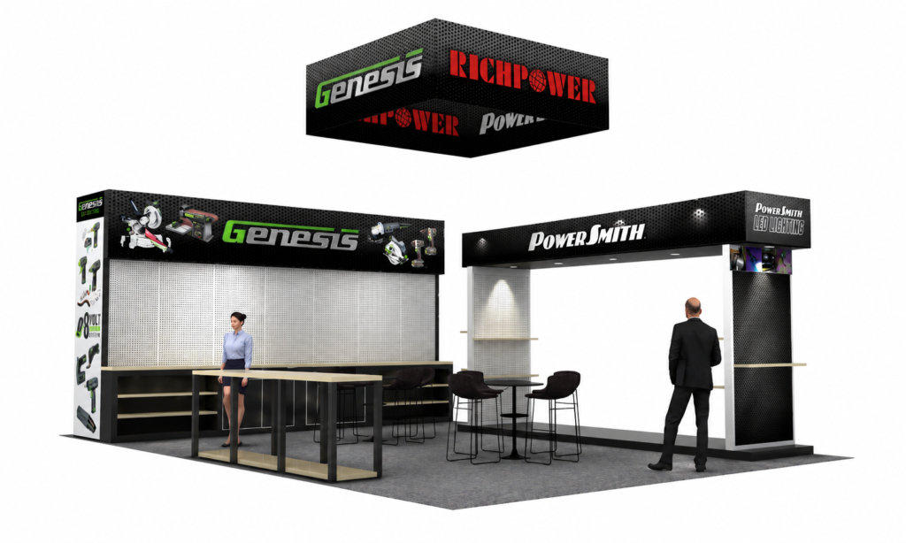 NHS 2023 20×30 Booth for Richpower in Las Vegas
