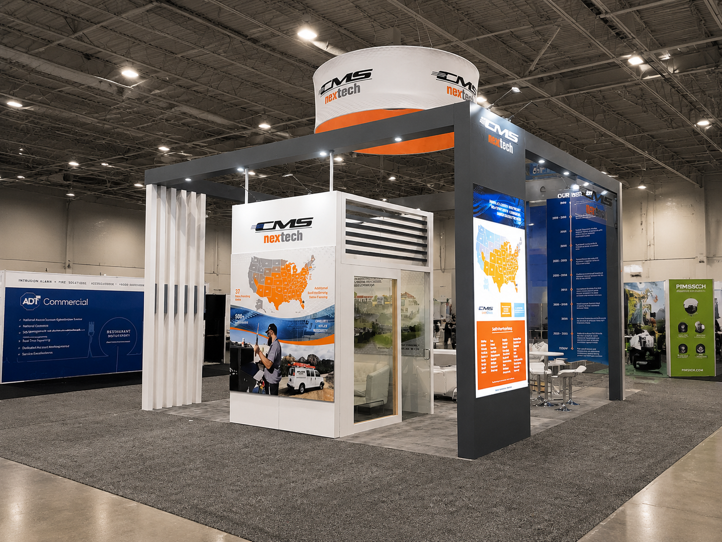 RFMA 2022 20×20 Booth for CMS in Nashville