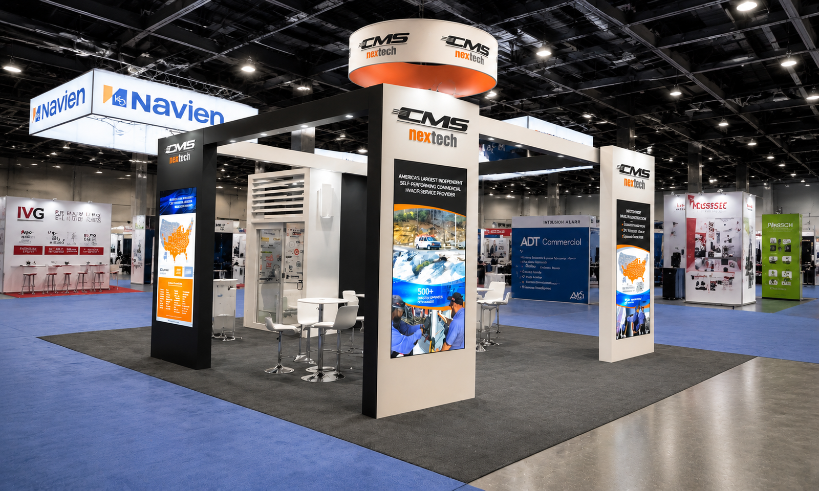 RFMA 2022 20×20 Booth for CMS in Nashville