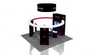 TPE 2023 20x20 Booth for Blaze Vapor in Las Vegas