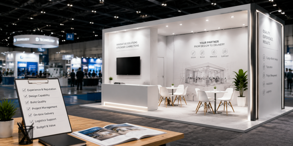 How to Choose the Best Booth Builder for an Exhibition?