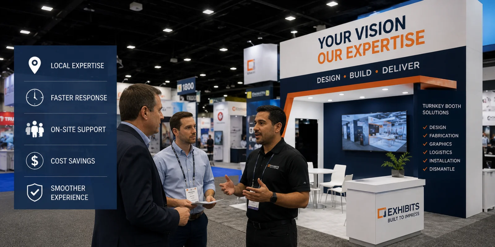 Do You Need a US Local Booth Builder? Pros and Cons