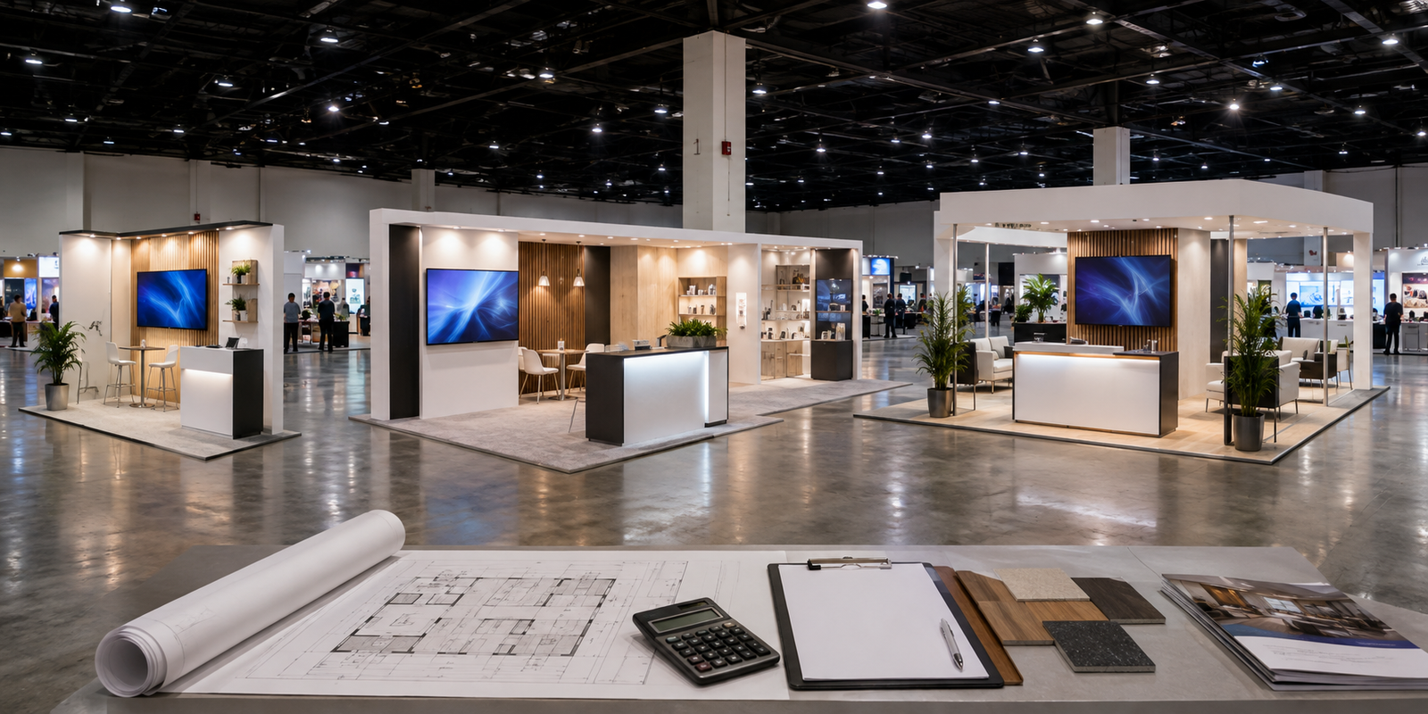 How Much Does a 10×20 /10×30 /20×20 Booth Cost in LVCC?