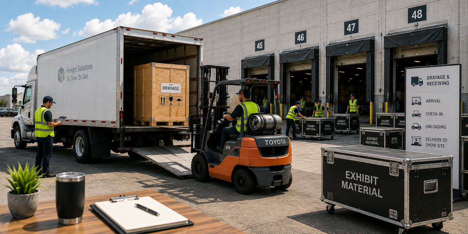 What Is Drayage? Common Mistakes Foreign Exhibitors Make