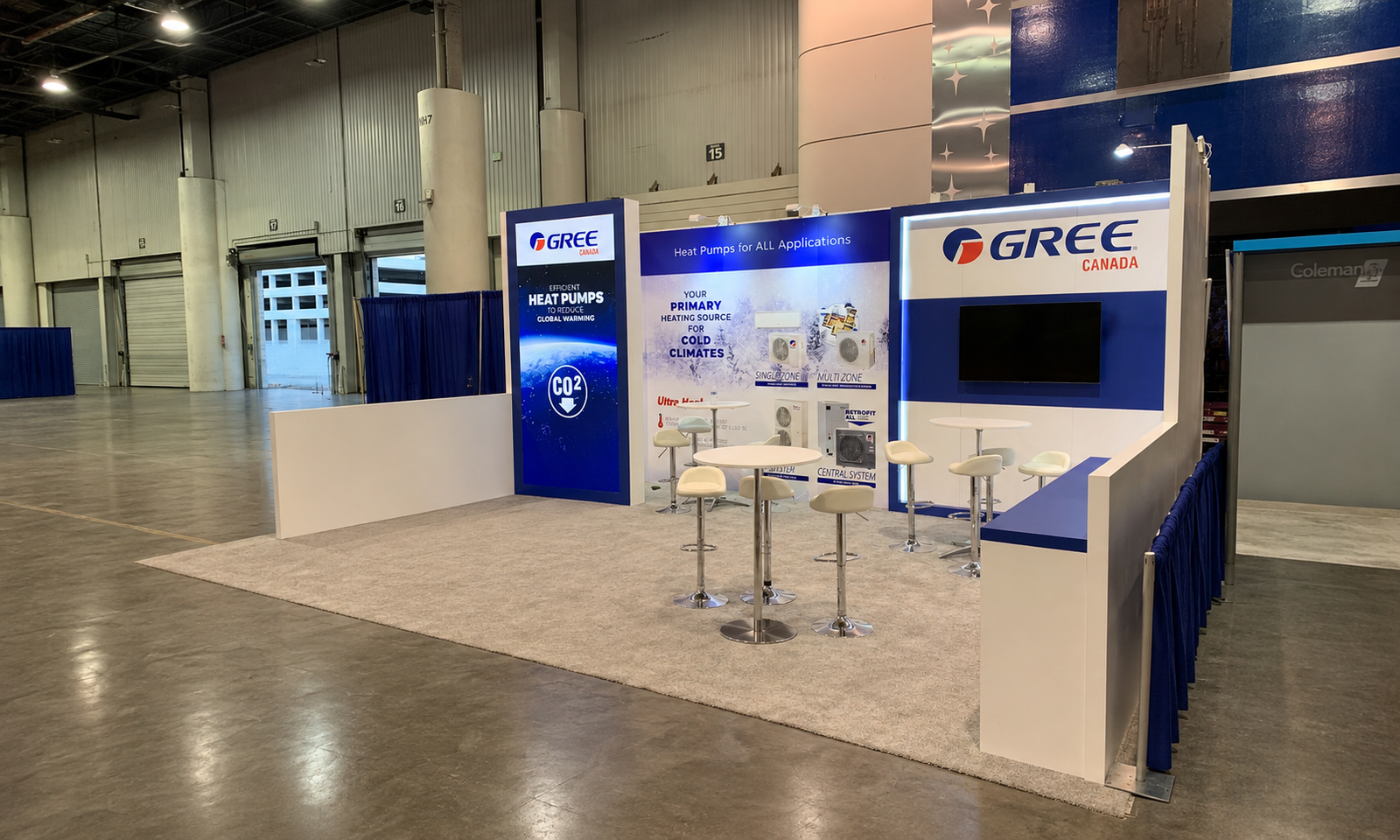 AHR 2022 10x20 Booth for GREE Canada in Las Vegas