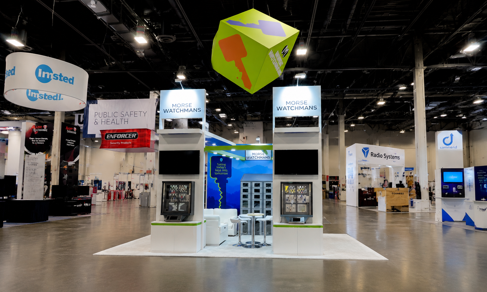ISC West 2023 20x20 Booth for MORSE in Las Vegas