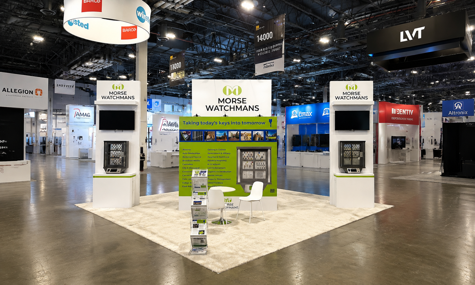 ISC West 2024 20×20 Booth for MORSE in Las Vegas