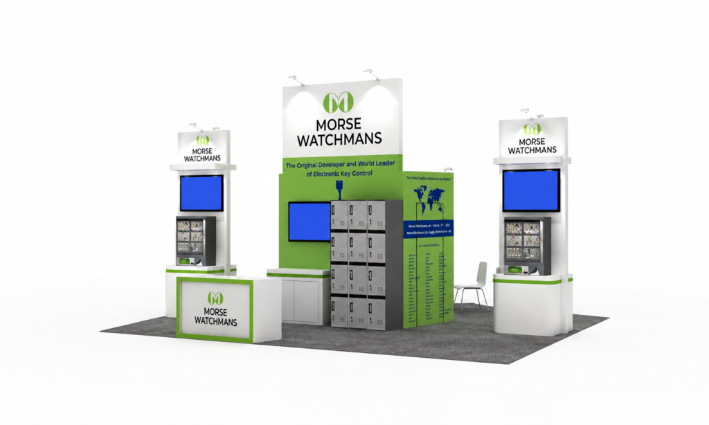 ISC West 2024 20x20 Booth for MORSE in Las Vegas