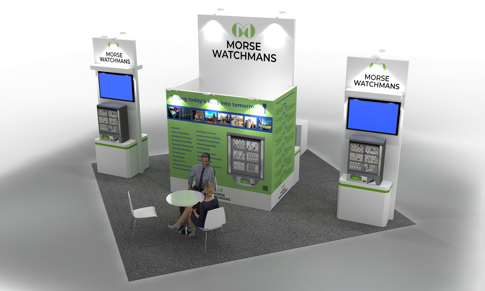 ISC West 2024 20x20 Booth for MORSE in Las Vegas