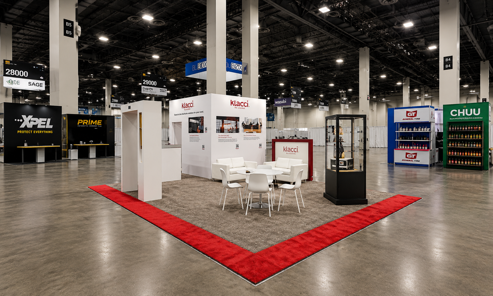 ISC West 2024 20x30 Booth for Klacci in Las Vegas