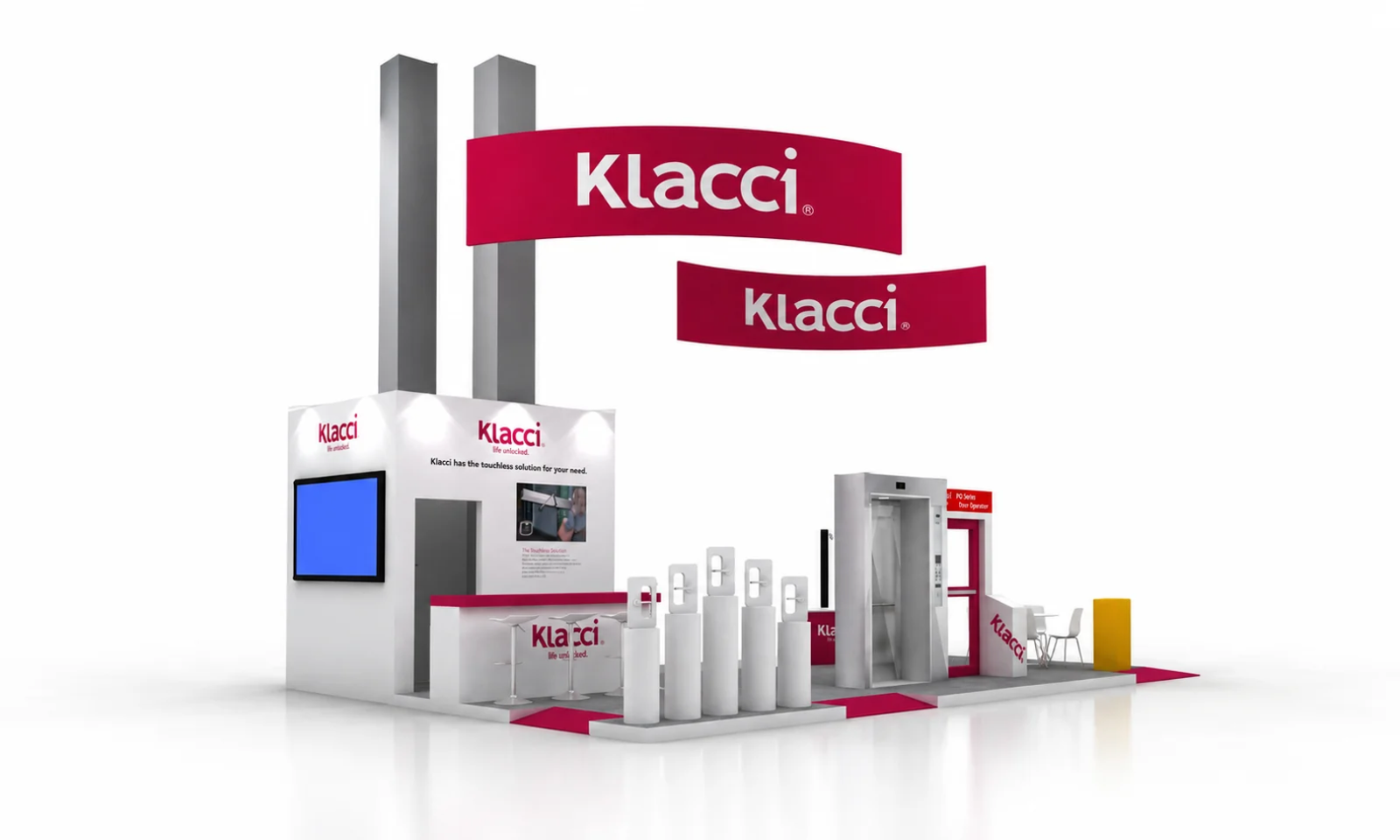 ISC West 2024 20x30 Booth for Klacci in Las Vegas