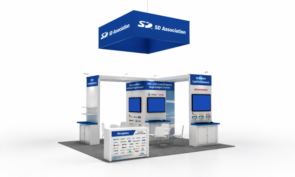 NAB 2022 20x20 Booth for SD Association in Las Vegas