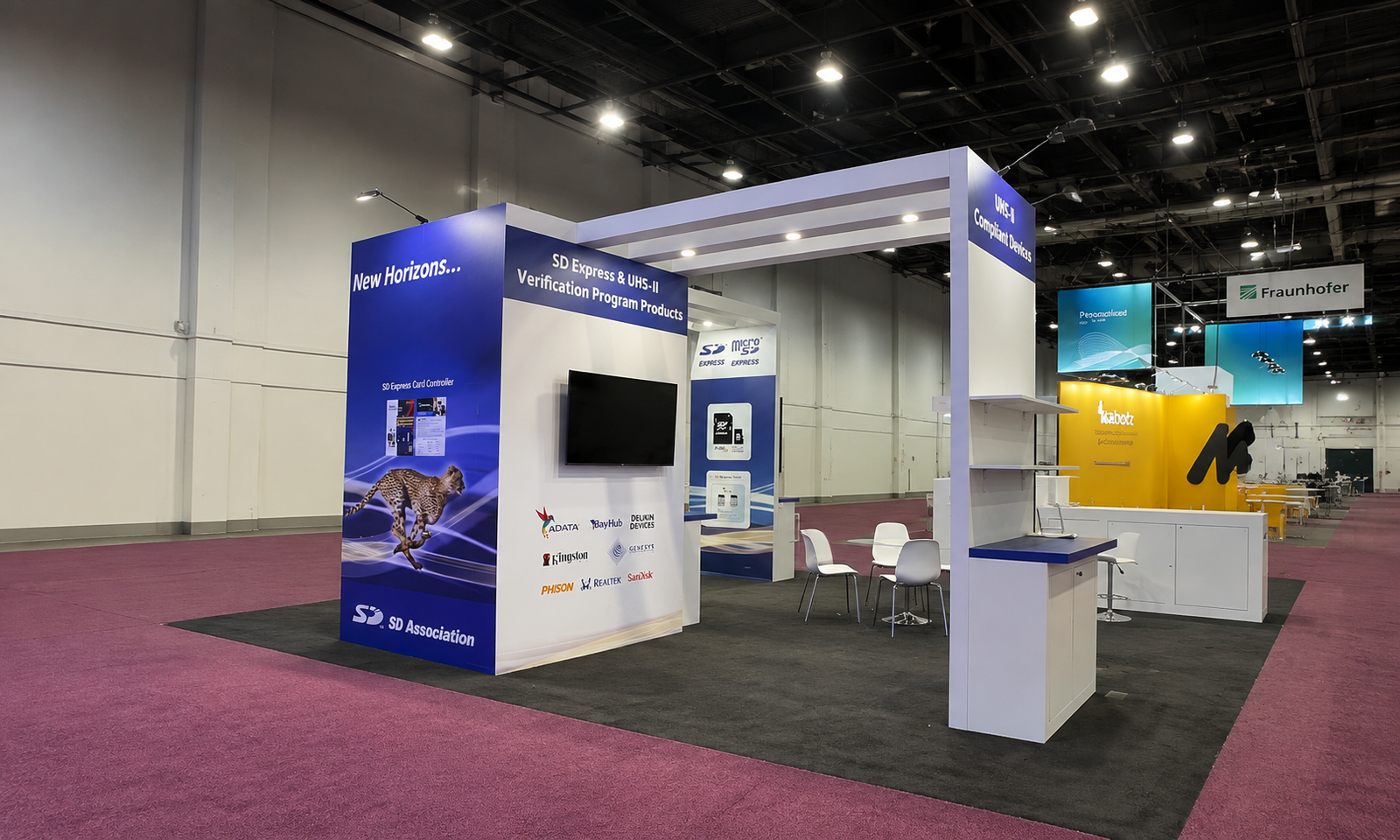 NAB 2022 20x20 Booth for SD Association in Las Vegas