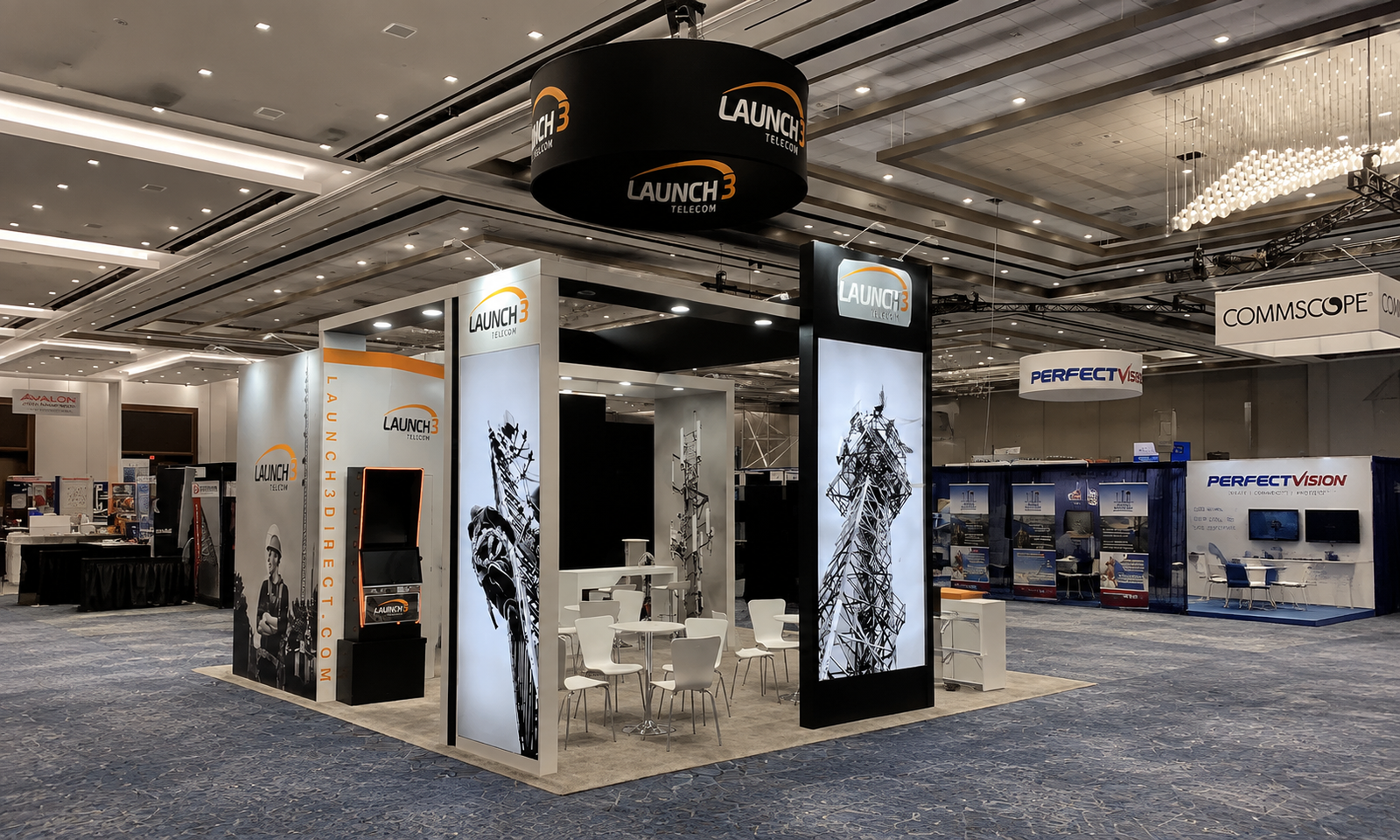 NATE 2022 20×20 Booth for LAUNCH in Las Vegas