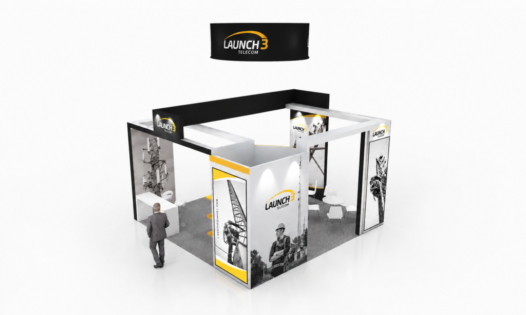 NATE 2022 20×20 Booth for LAUNCH in Las Vegas