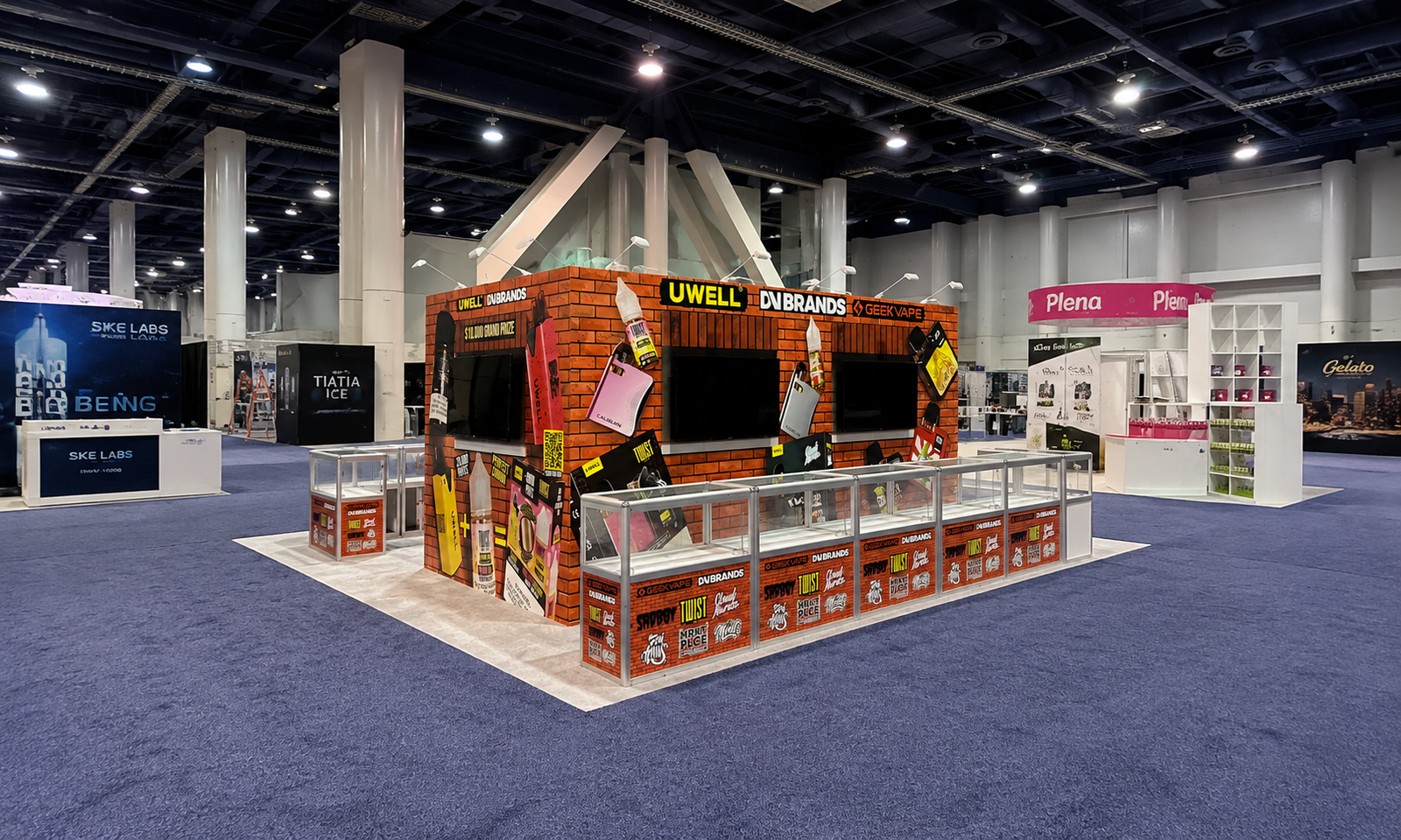 TPE 2024 20x20 Booth for TWIST in Las Vegas