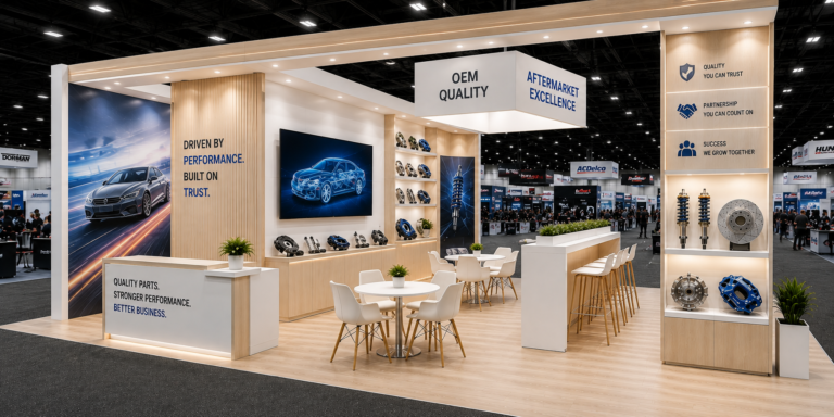 AAPEX Booth Design: Planning Guide for Automotive Aftermarket Exhibitors