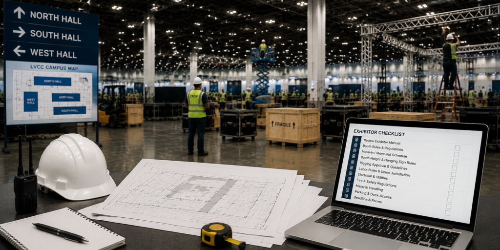 LVCC North / South / West Hall Rules Every Exhibitor Must Know LVCC