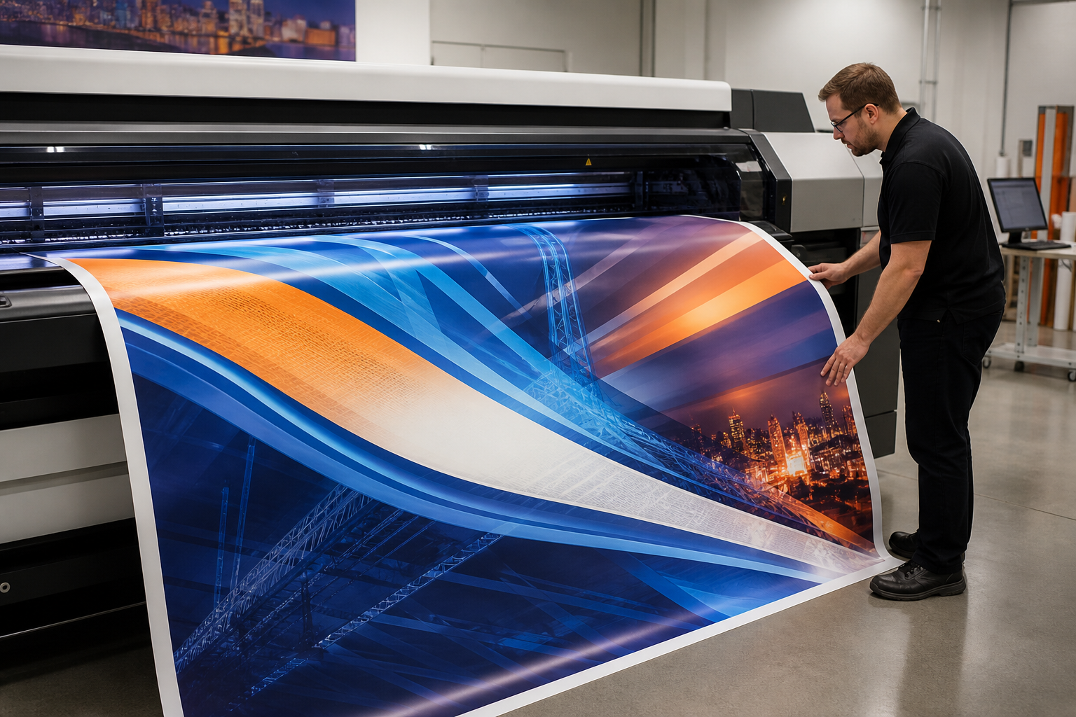 Large-format exhibit graphics printing in Las Vegas